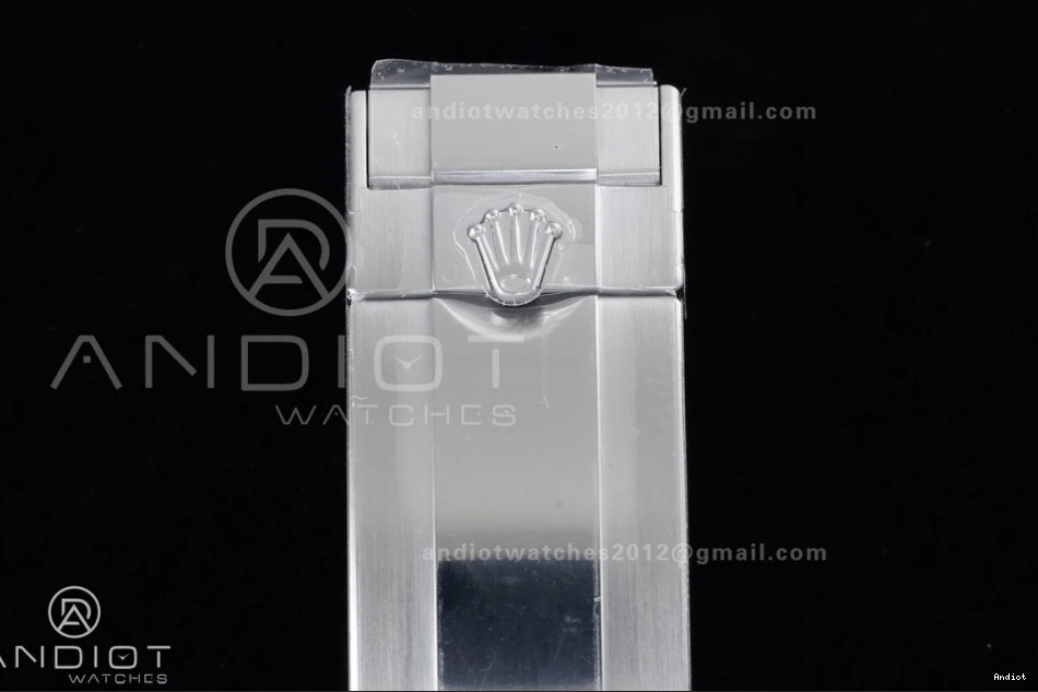 on Dial (Weighted) Oysterflex Silver VSF VS4131 Strap 1:1 Best Diamonds 126519 Daytona Edition Black V2 0306